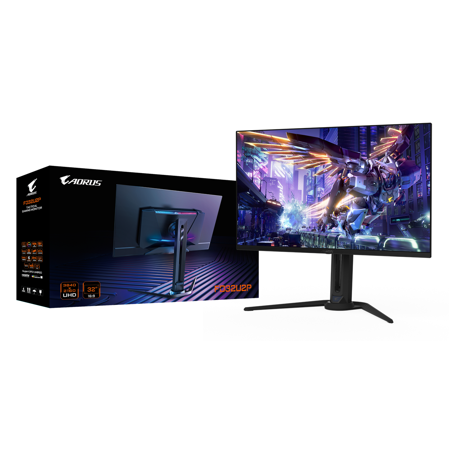 GIGABYTE AORUS FO32U2P 4K UHD OLED Gaming Monitor