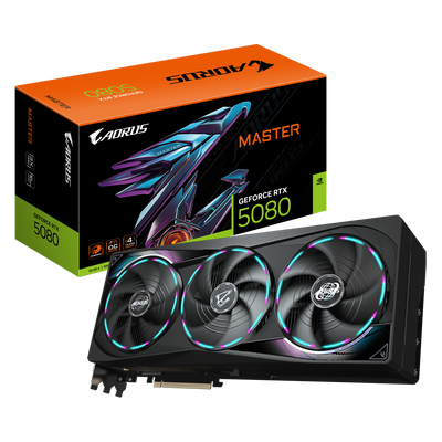 GIGABYTE AORUS RTX5080 GV-N5080AORUS M-16GD Graphics Card