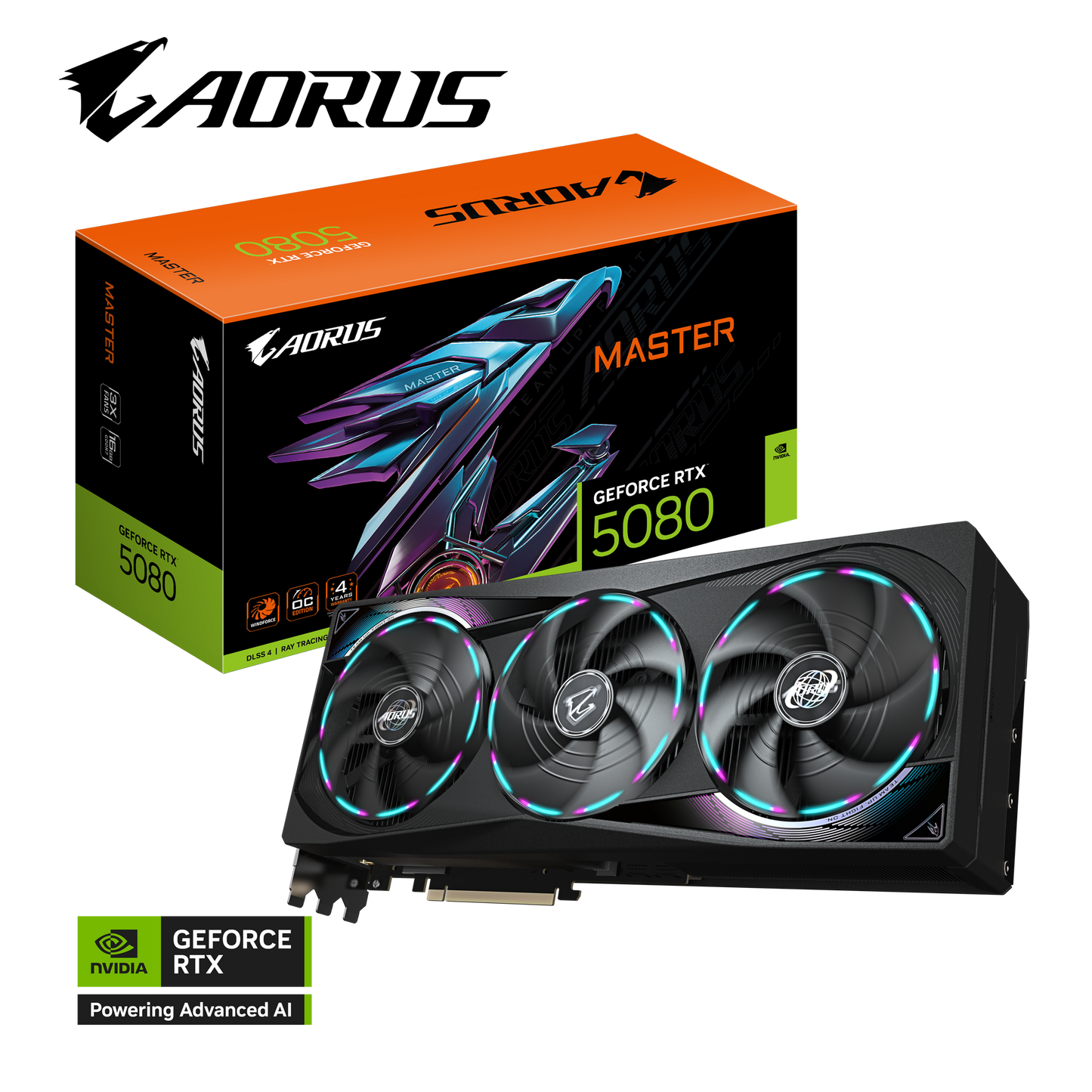 GIGABYTE AORUS RTX5080 GV-N5080AORUS M-16GD Graphics Card