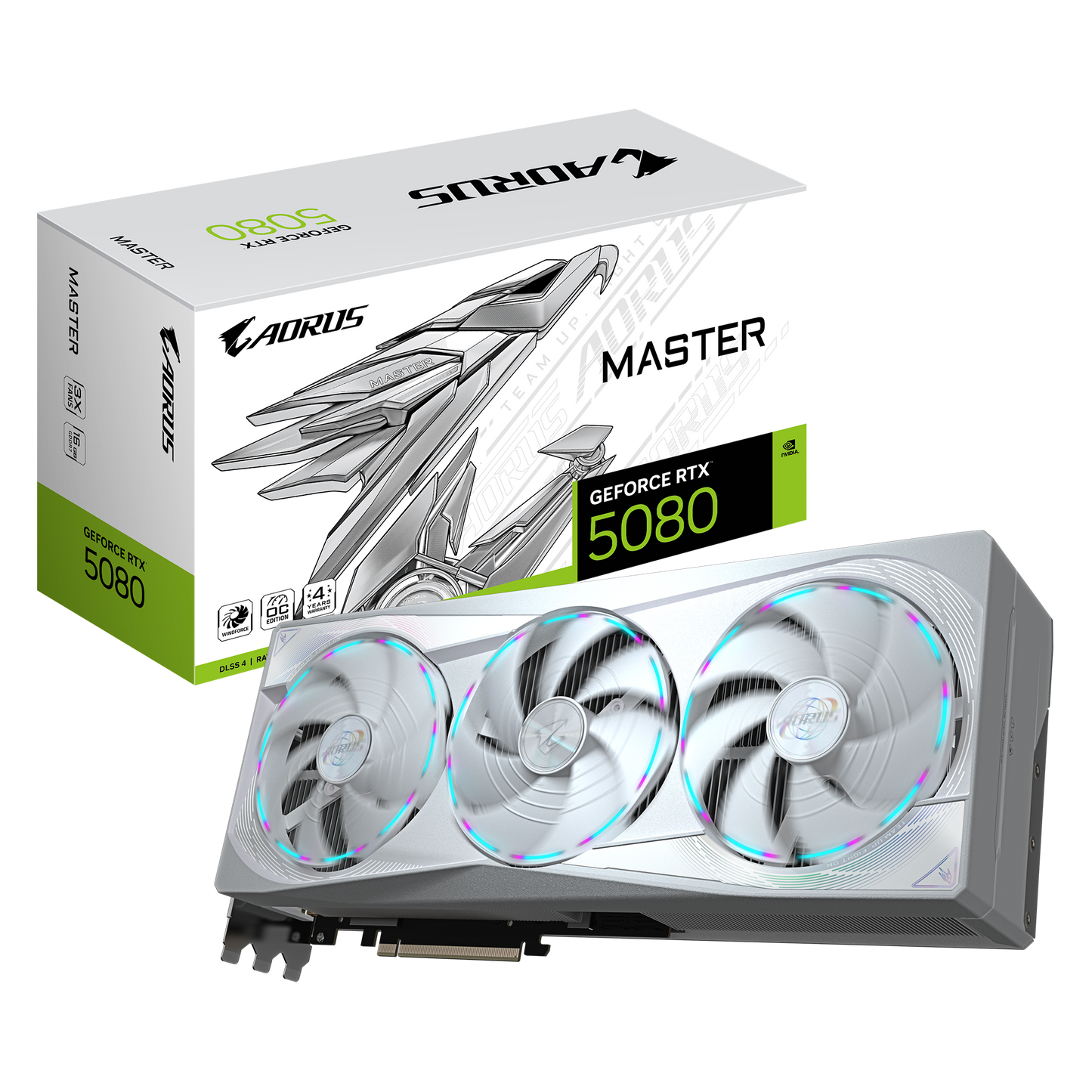 GIGABYTE AORUS RTX5080 GV-N5080AORUSM ICE-16GD Graphics Card