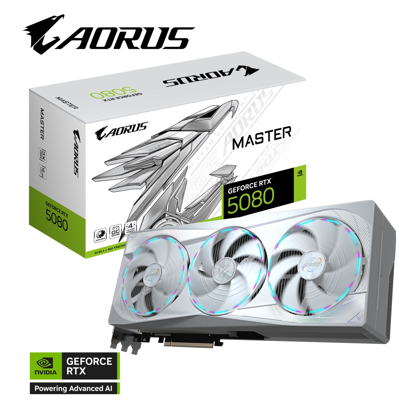 GIGABYTE AORUS RTX5080 GV-N5080AORUSM ICE-16GD Graphics Card