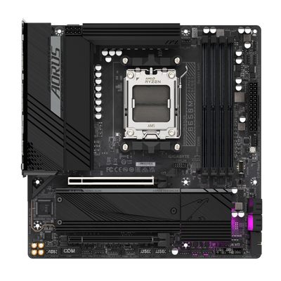 GIGABYTE AORUS AM5 B650 MATX GA-B650M AOURS ELITE Motherboard AMD B650 Series (supports AMD Ryzen™ 7000 / Ryzen™ 8000 / Ryzen™ 9000 series processors) (副本)