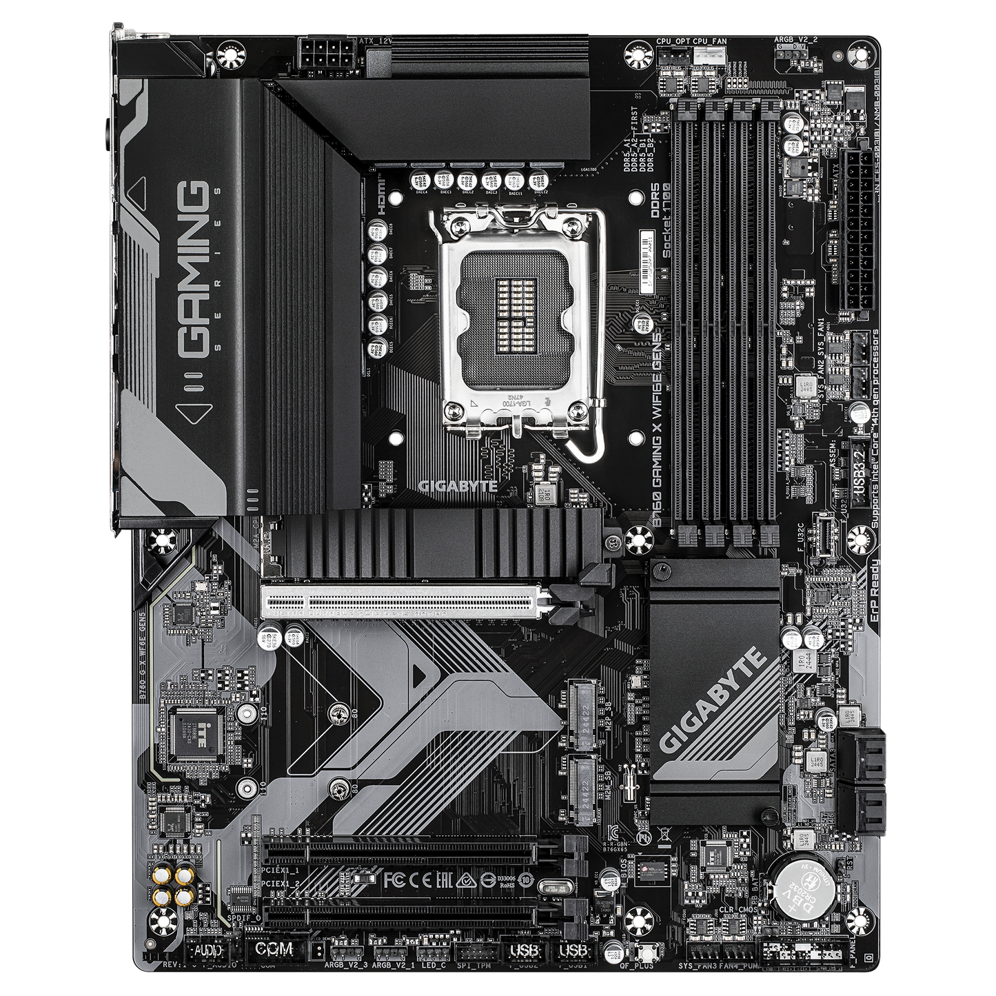 GIGABYTE GAMING B760 ATX DDR5 GA-B760 G X WF6E GEN5 Motherboard