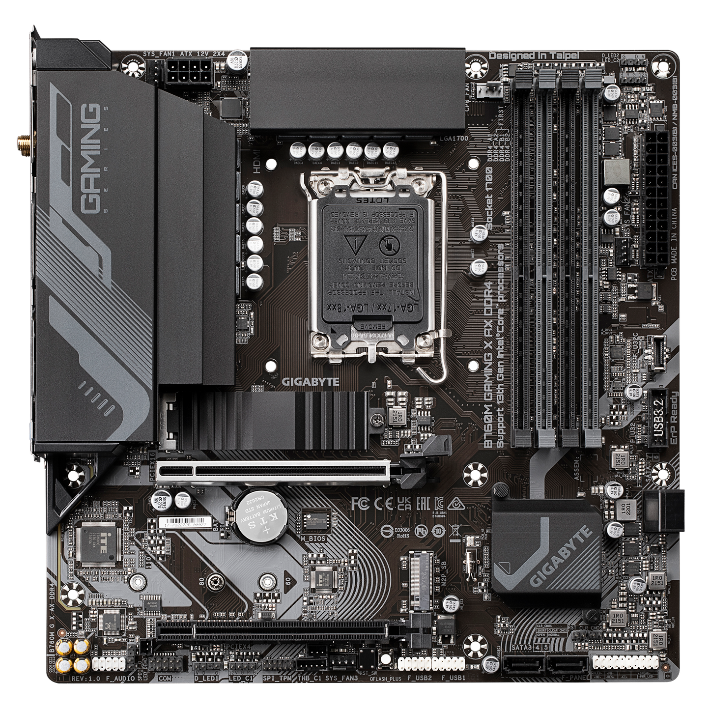 GIGABYTE GAMING B760 MATX DDR4 GA-B760M G X AX DDR4 Motherboard