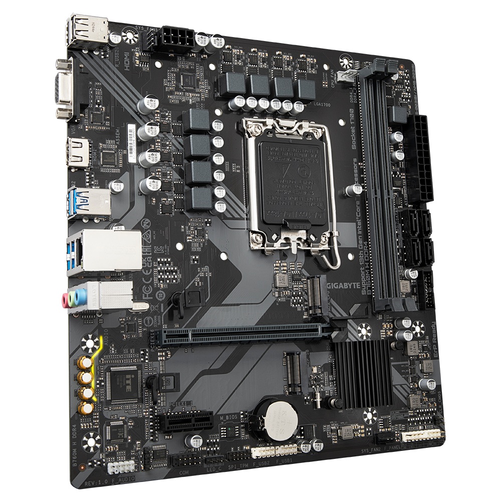 GIGABYTE Ultra Durable B760 MATX DDR4 GA-B760M H DDR4 Motherboard