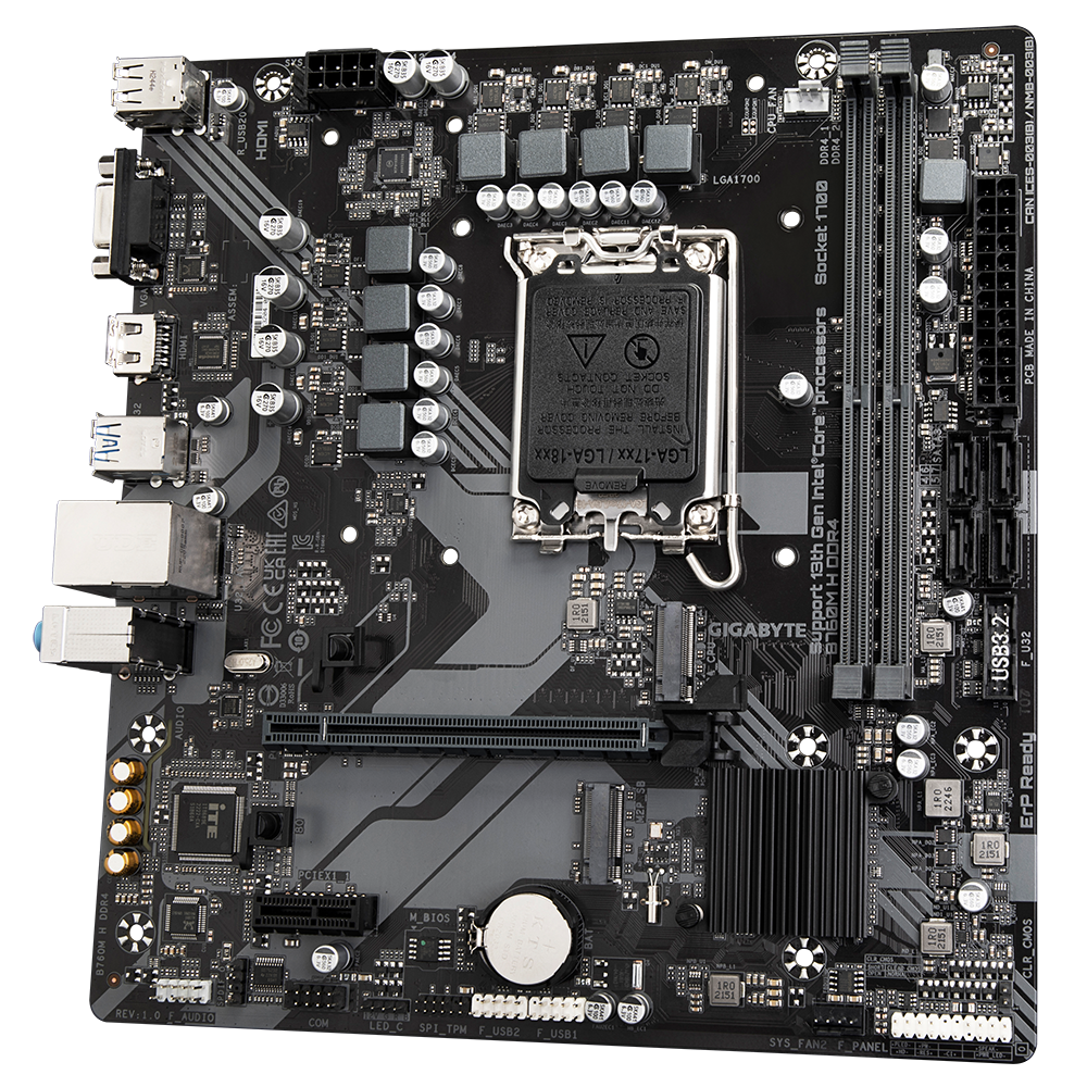 GIGABYTE Ultra Durable B760 MATX DDR4 GA-B760M H DDR4 Motherboard