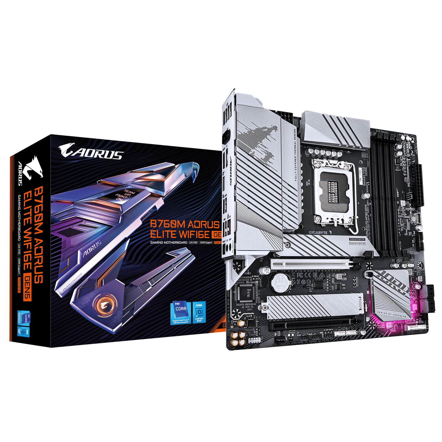 GIGABYTE AORUS B760 ATX DDR5 GA-B760M A E WF6E GEN5 Motherboard