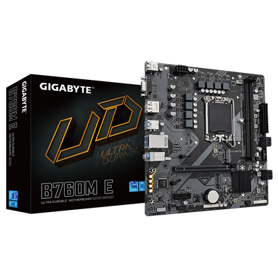 GIGABYTE Ultra Durable B760 MATX GA-B760M E Motherboard