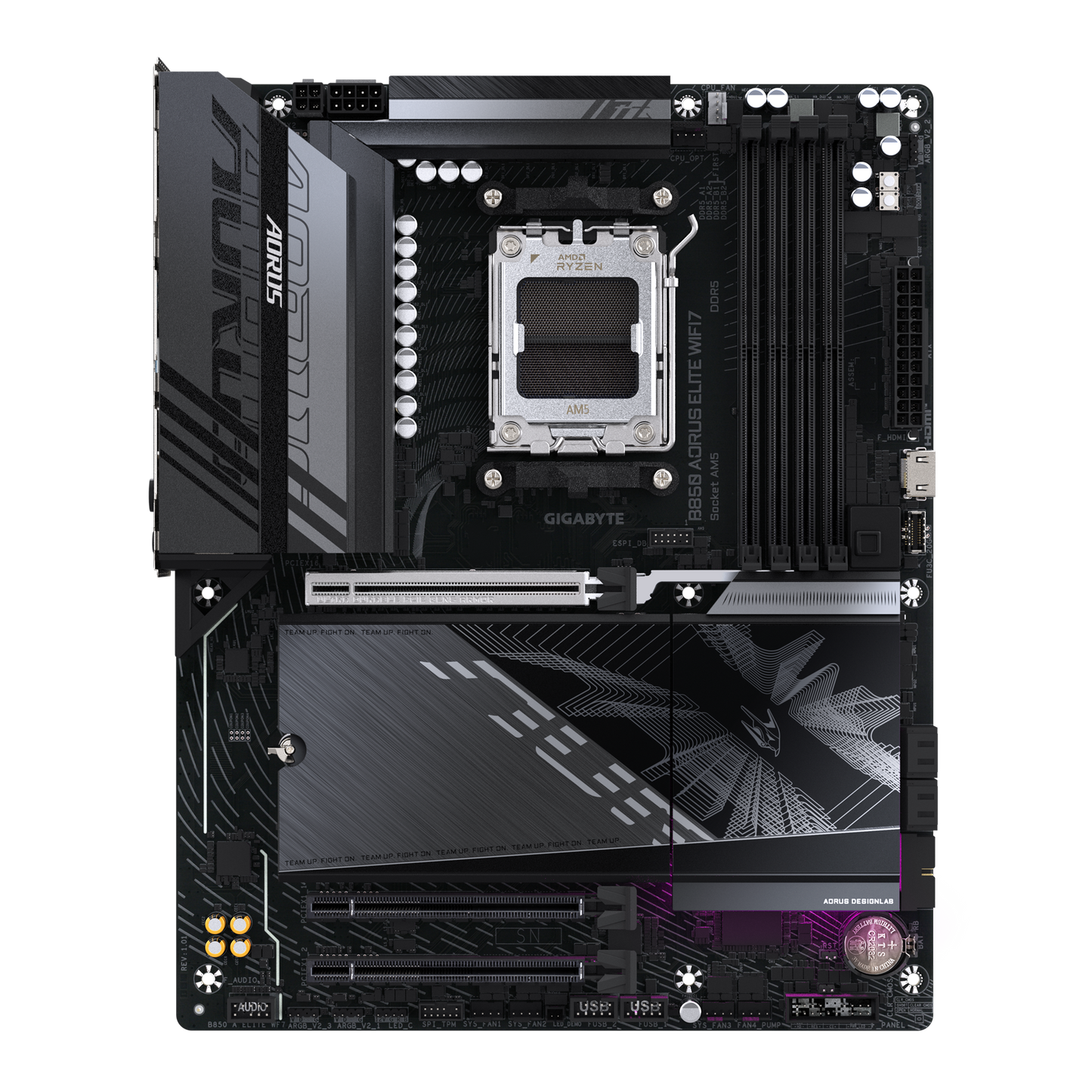 GIGABYTE AORUS AM5 B850 ATX GA-B850 A ELITE WF7 Motherboard  AMD B850 Series (supports AMD Ryzen™ 9000 / Ryzen™ 8000 / Ryzen™ 7000 series processors)