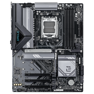 GIGABYTE EAGLE	AM5 B850 ATX GA-B850 EAGLE WIFI6E Motherboard AMD B850 Series (supports AMD Ryzen™ 9000 / Ryzen™ 8000 / Ryzen™ 7000 series processors)