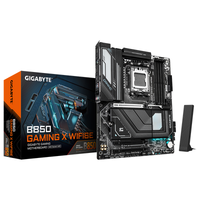 GIGABYTE GAMING AM5 B850 ATX GA-B850 GAMING X WIFI6E Motherboard AMD B850 Series (supports AMD Ryzen™ 9000 / Ryzen™ 8000 / Ryzen™ 7000 series processors)