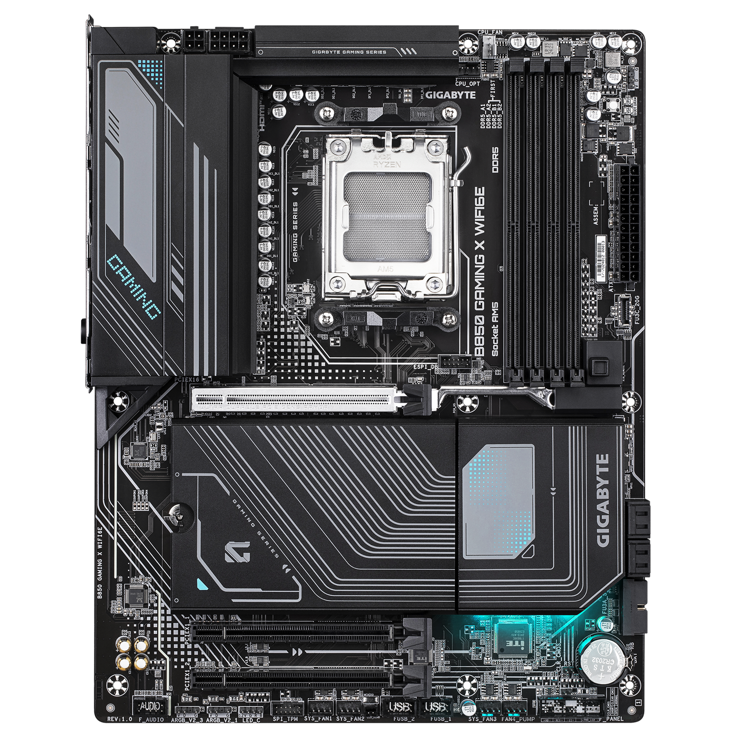 GIGABYTE GAMING AM5 B850 ATX GA-B850 GAMING X WIFI6E Motherboard AMD B850 Series (supports AMD Ryzen™ 9000 / Ryzen™ 8000 / Ryzen™ 7000 series processors)