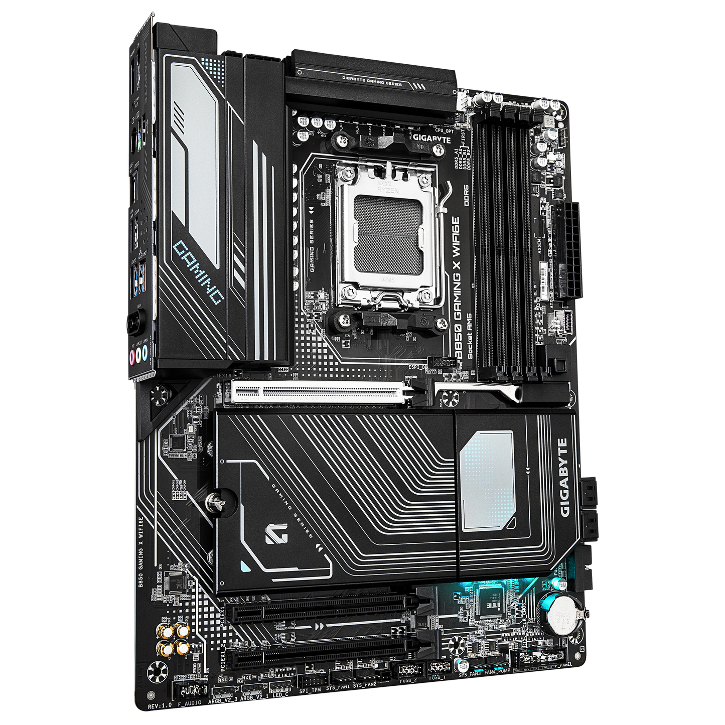 GIGABYTE GAMING AM5 B850 ATX GA-B850 GAMING X WIFI6E Motherboard AMD B850 Series (supports AMD Ryzen™ 9000 / Ryzen™ 8000 / Ryzen™ 7000 series processors)