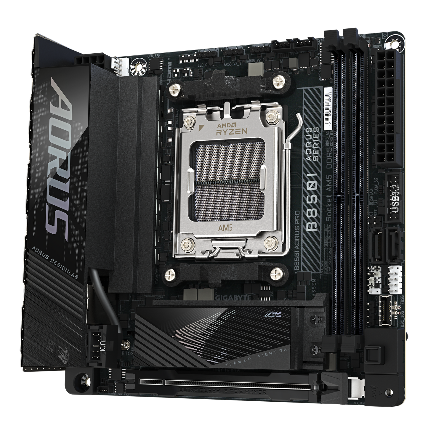 GIGABYTE AORUS AM5 B850 ITX GA-B850I AORUS PRO Motherboard AMD B850 Series (supports AMD Ryzen™ 9000 / Ryzen™ 8000 / Ryzen™ 7000 series processors)