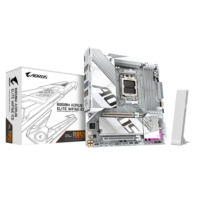 GIGABYTE AORUS AM5 B850 MATX GA-B850M A ELT WF6E Motherboard AMD B850 Series (supports AMD Ryzen™ 9000 / Ryzen™ 8000 / Ryzen™ 7000 series processors)