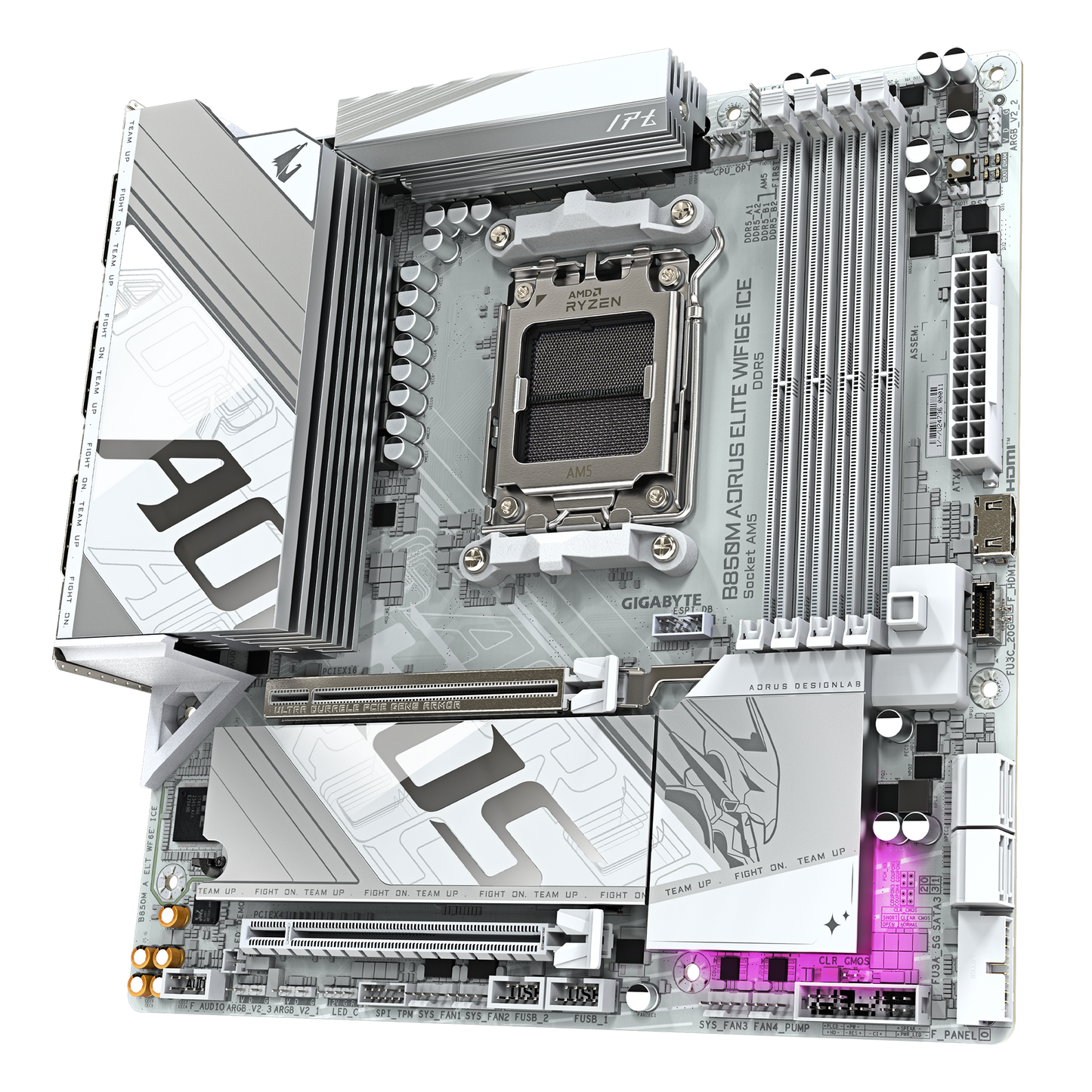 GIGABYTE AORUS AM5 B850 MATX GA-B850M A ELT WF6E Motherboard AMD B850 Series (supports AMD Ryzen™ 9000 / Ryzen™ 8000 / Ryzen™ 7000 series processors)