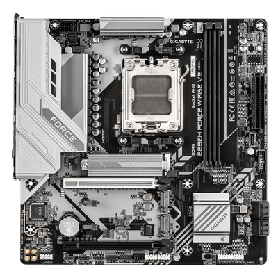 GIGABYTE FORCE AM5 B850 MATX GA-B850M FORCE WF6E V2 Motherboard AMD B850 Series (supports AMD Ryzen™ 9000 / Ryzen™ 8000 / Ryzen™ 7000 series processors)