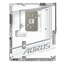 GIGABYTE AORUS AM5 B850 背插 GA-B850 A STEALTH ICE Motherboard  AMD B850 Series (supports AMD Ryzen™ 9000 / Ryzen™ 8000 / Ryzen™ 7000 series processors)