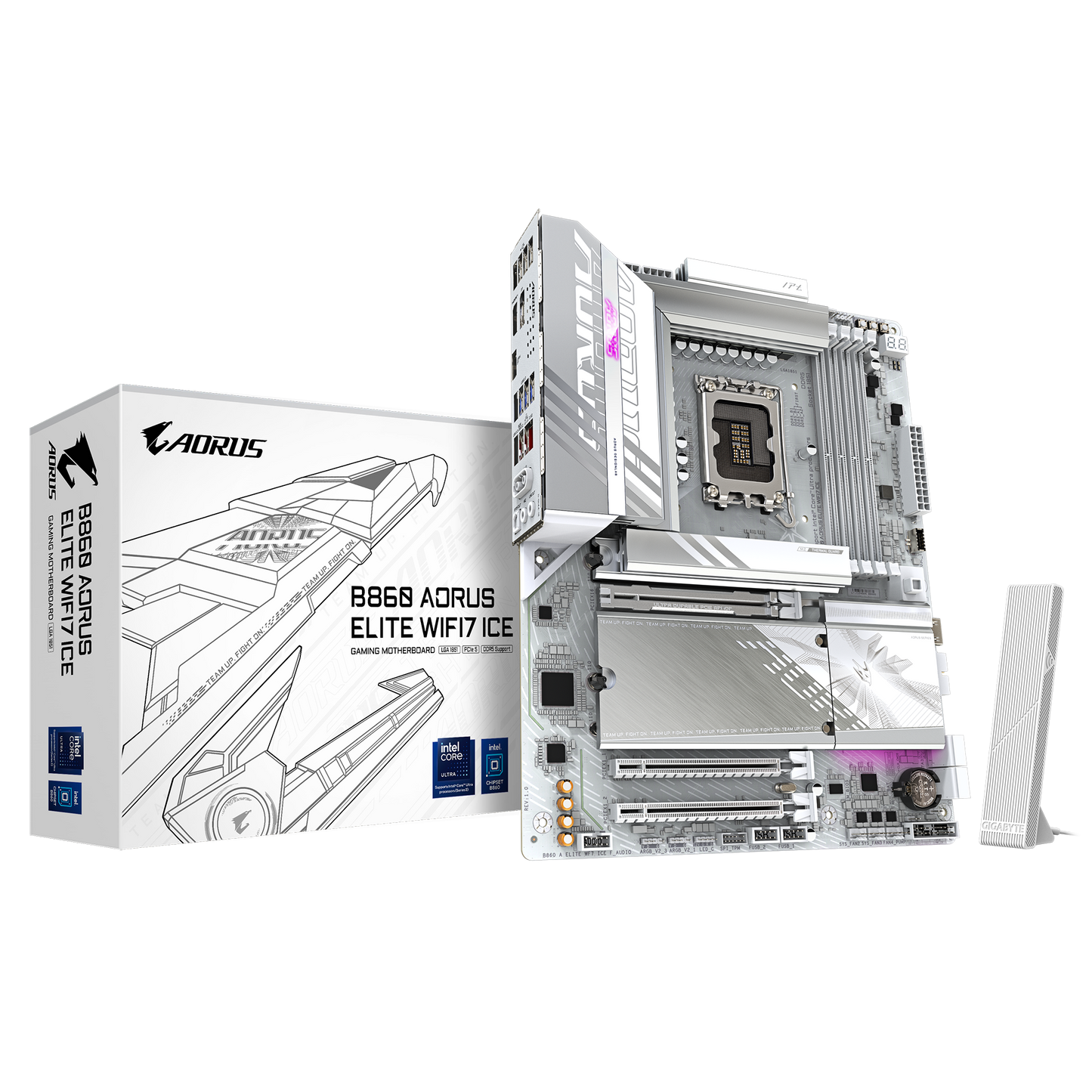 GIGABYTE AORUS B860 ATX GA-B860 A ELITE WF7 ICE Motherboard