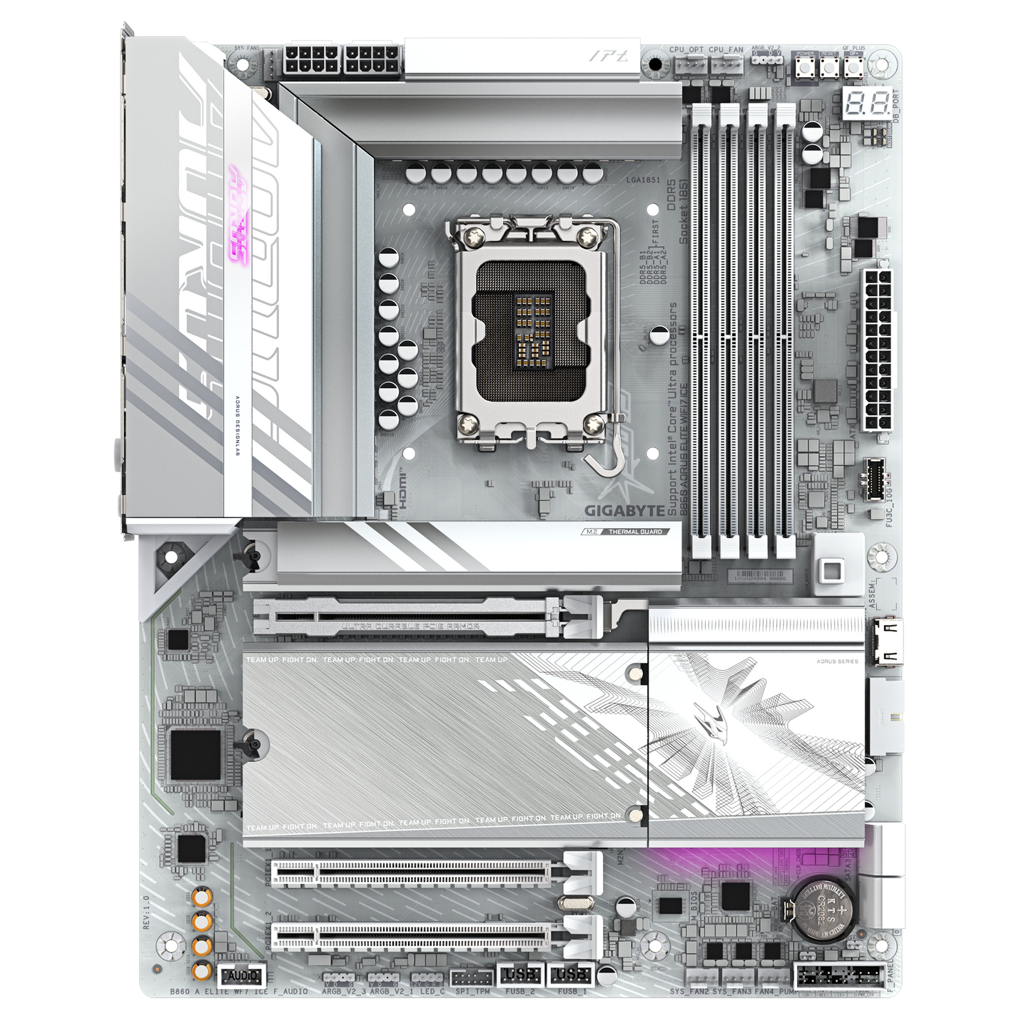 GIGABYTE AORUS B860 ATX GA-B860 A ELITE WF7 ICE Motherboard