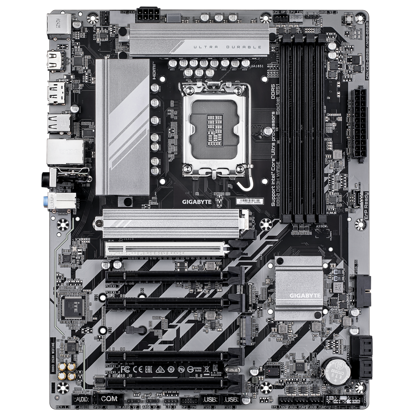 GIGABYTE Ultra Durable B860 ATX GA-B860 DS3H WIFI6E Motherboard