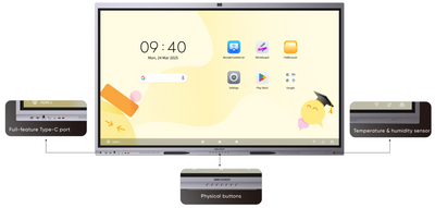HIKVISION DS-D5B86RB/FP Performance G2 Series 86" 4K Interactive Digital Board 電子互動白板- 學校及商用場合適用