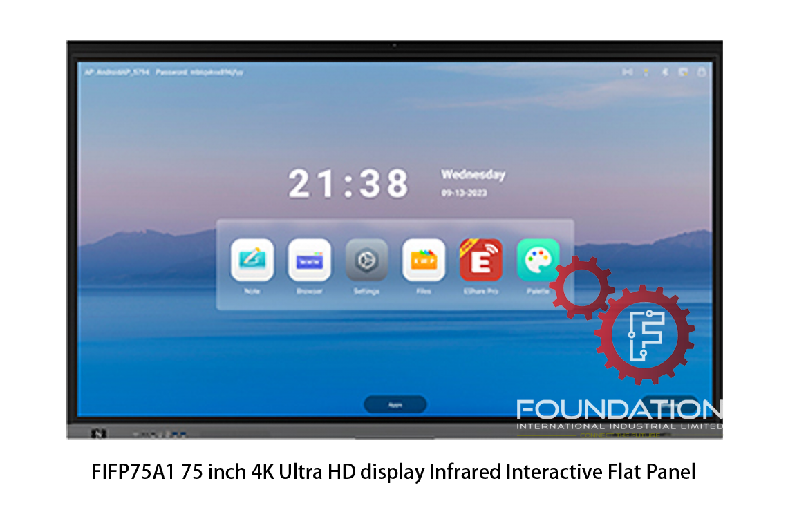 FIFP75A1 75 inch 4K Ultra HD display Infrared Interactive Flat Panel