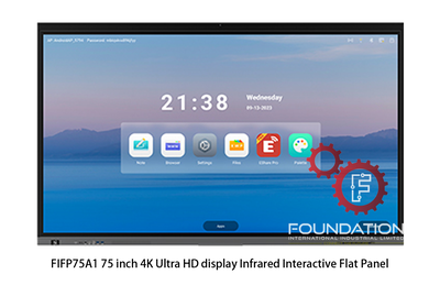 FIFP75A1 75 inch 4K Ultra HD display Infrared Interactive Flat Panel