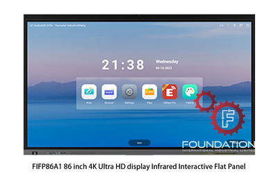FIFP86A1 86 inch 4K Ultra HD display Infrared Interactive Flat Panel