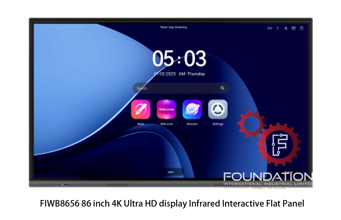 FIWB8656 86 inch 4K Ultra HD display Infrared Interactive Flat Panel ...