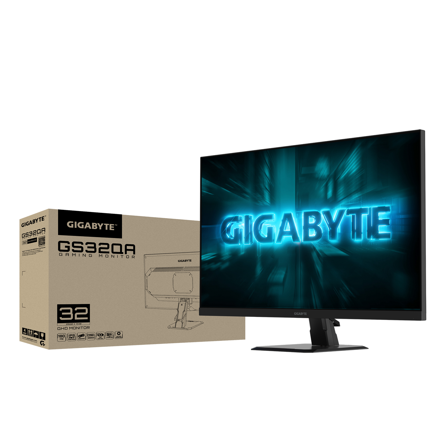 GIGABYTE GS32QA 2K QHD IPS 平面 gaming Monitor