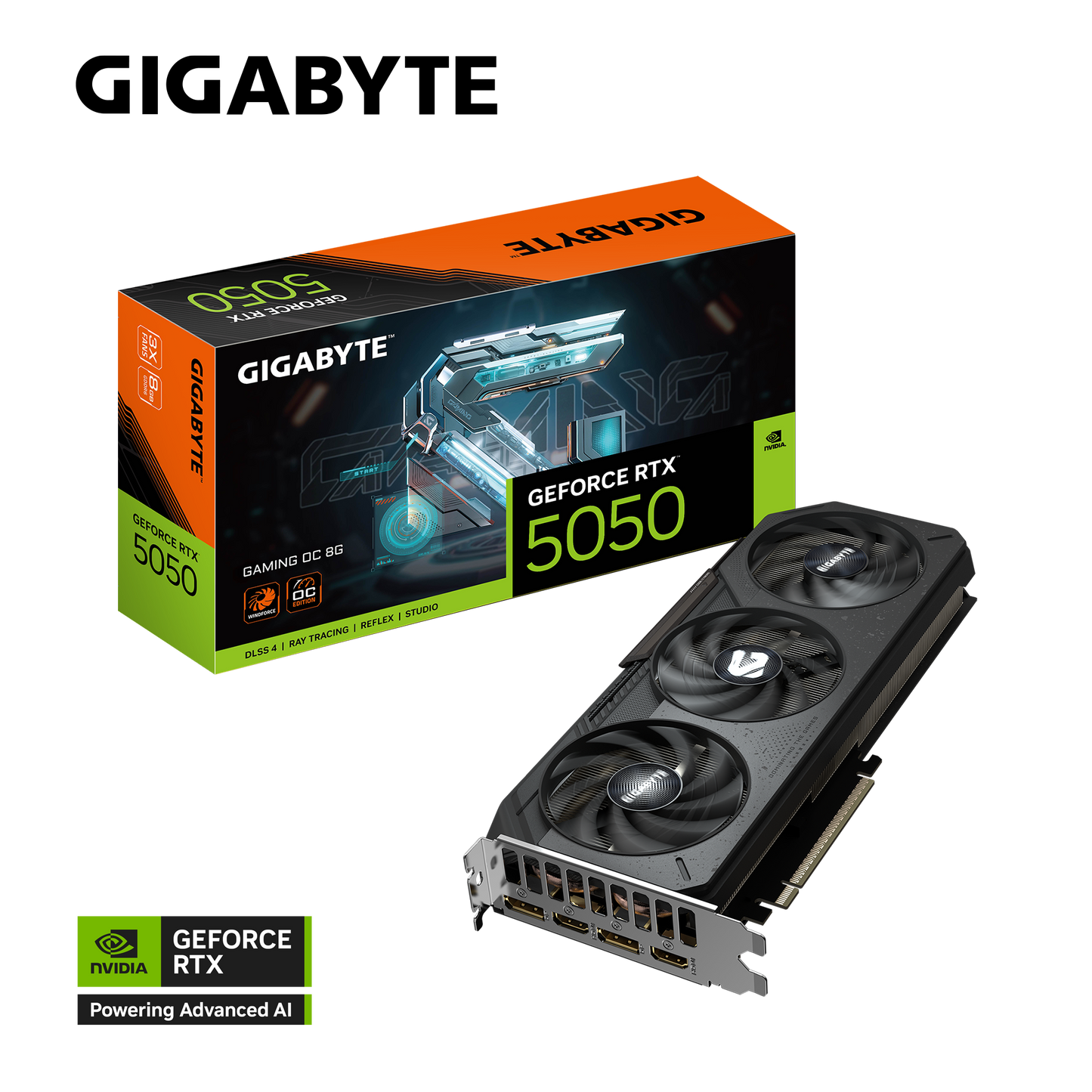 GIGABYTE GAMING RTX5050 GV-N5050GAMING OC-8GD Graphics Card