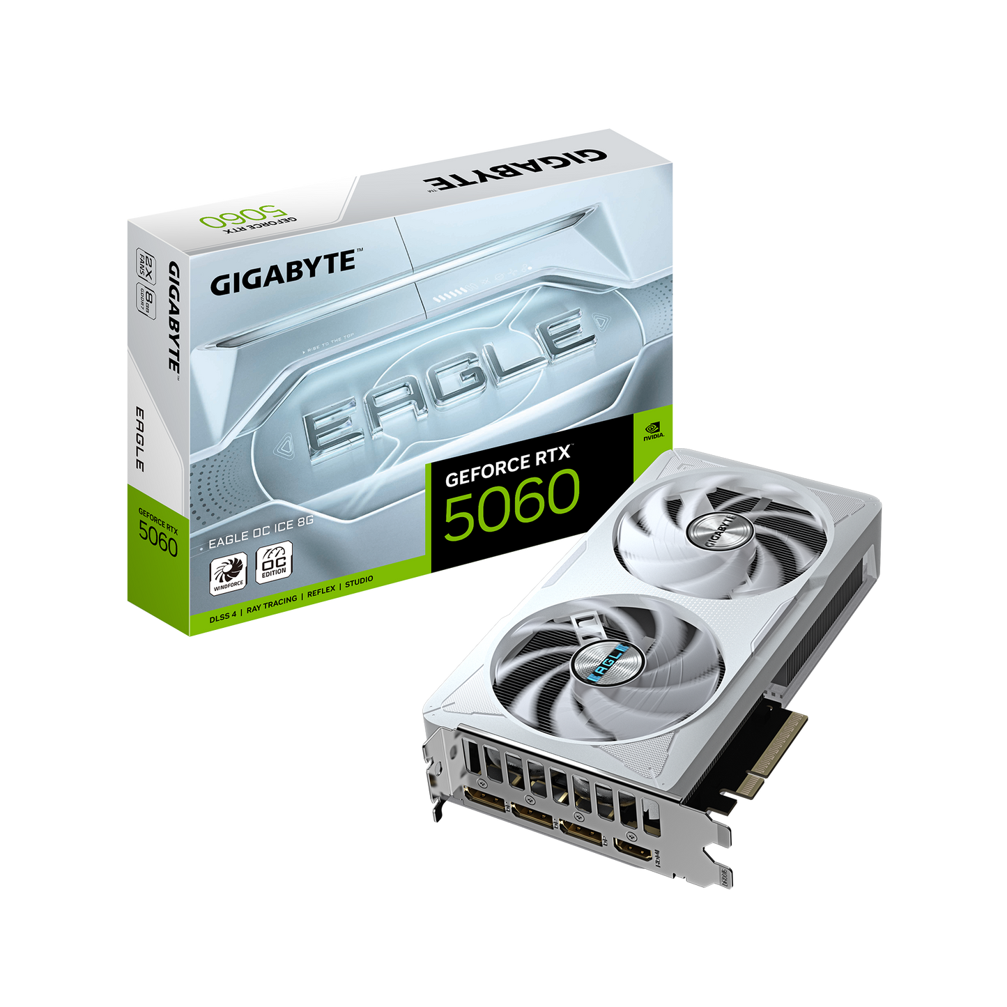 GIGABYTE EAGLE	RTX5060 GV-N5060EAGLEOC ICE-8GD Graphics Card