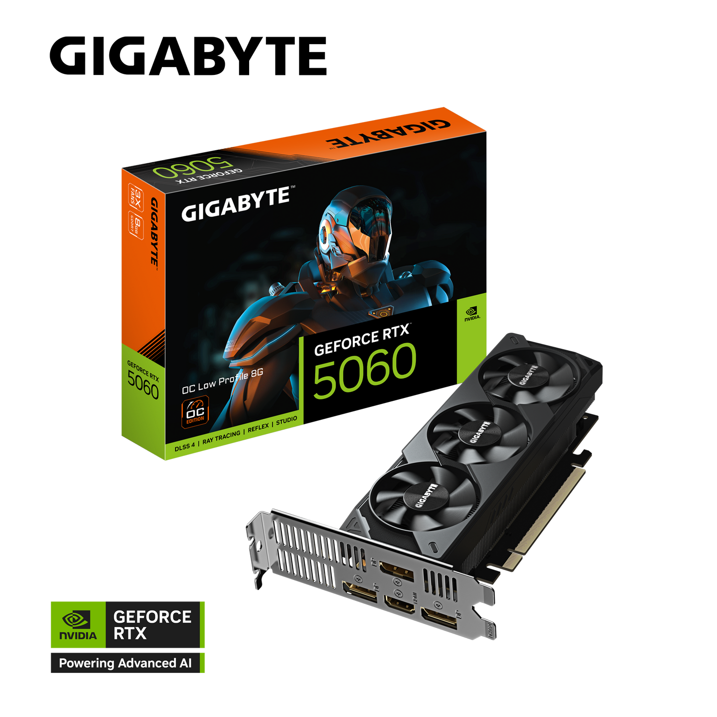 GIGABYTE WINDFORCE RTX5060 GV-N5060OC-8GL Graphics Card