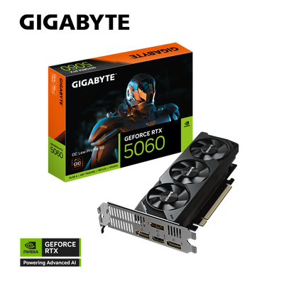 GIGABYTE WINDFORCE RTX5060 GV-N5060OC-8GL Graphics Card