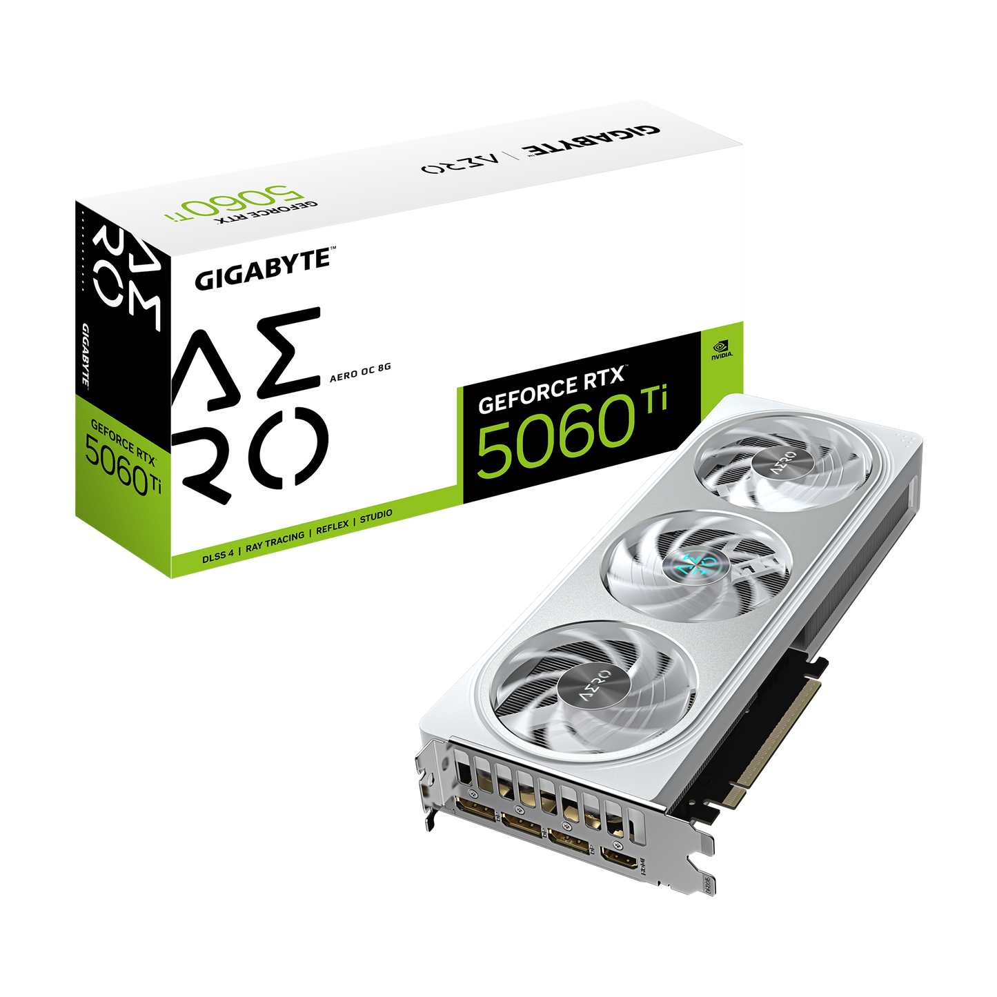 GIGABYTE AERO RTX5060TI 8GB GV-N506TAERO OC-8GD Graphics Card