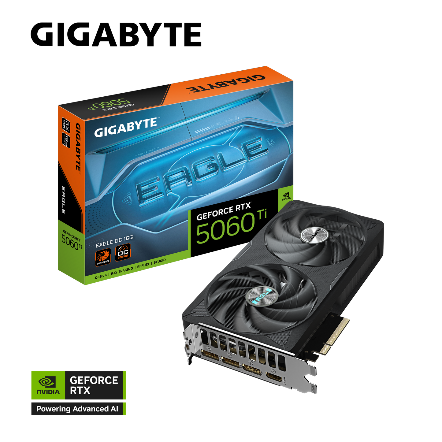 GIGABYTE EAGLE	RTX5060TI 16GB GV-N506TEAGLEOC-16GD Graphics Card