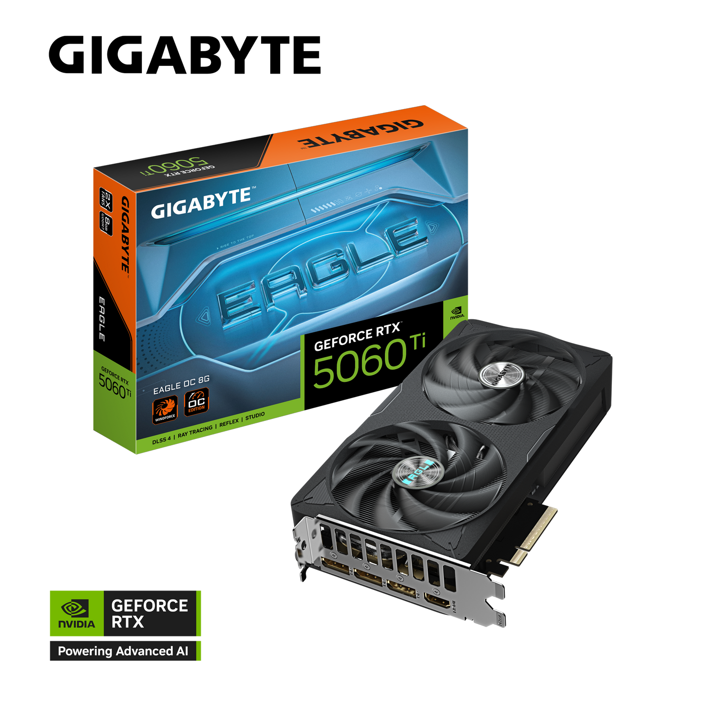 GIGABYTE EAGLE RTX5060TI 8GB GV-N506TEAGLEOC-8GD Graphics Card