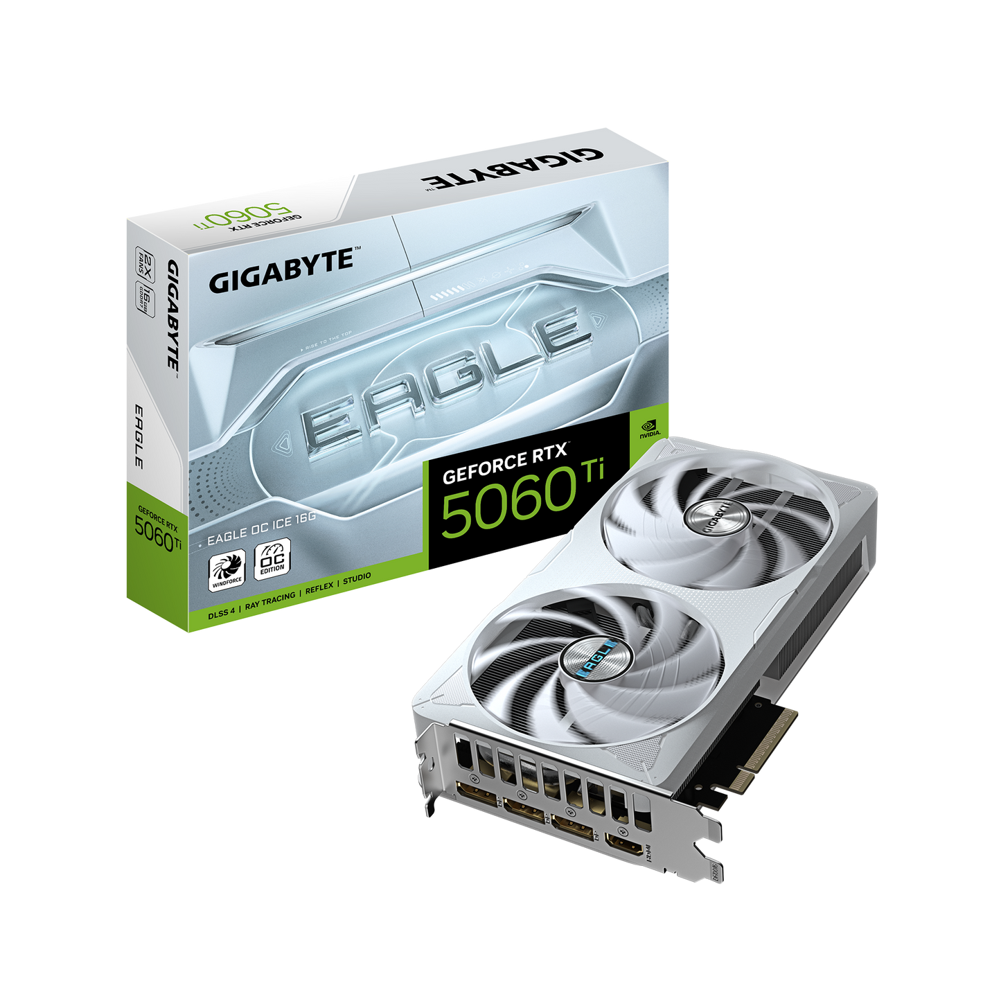 GIGABYTE EAGLE RTX5060TI 16GB GV-N506TEAGLEOC ICE-16GD Graphics Card