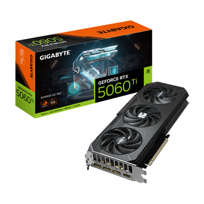 GIGABYTE GAMING RTX5060TI 16GB GV-N506TGAMING OC-16GD Graphics Card
