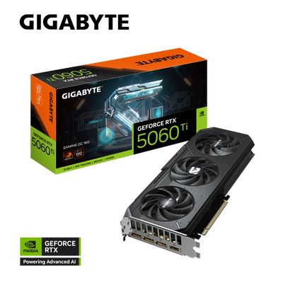 GIGABYTE GAMING RTX5060TI 16GB GV-N506TGAMING OC-16GD Graphics Card