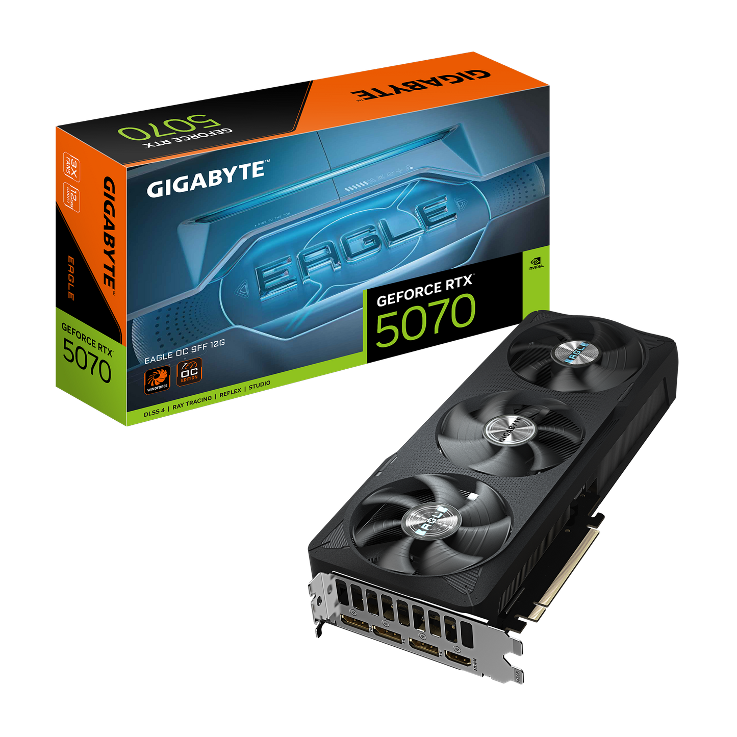 GIGABYTE EAGLE	RTX5070 GV-N5070EAGLE OC-12GD Graphics Card