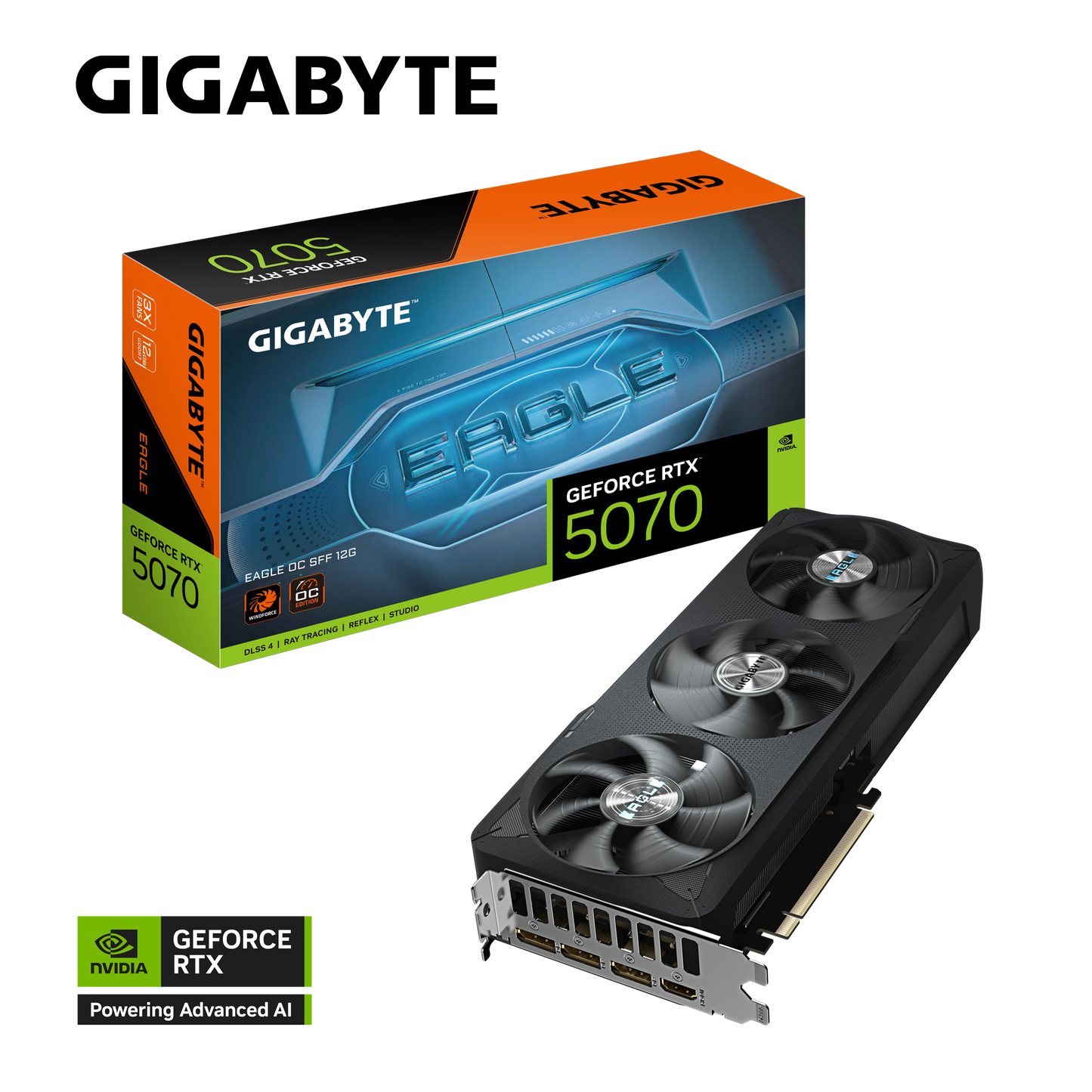 GIGABYTE EAGLE	RTX5070 GV-N5070EAGLE OC-12GD Graphics Card