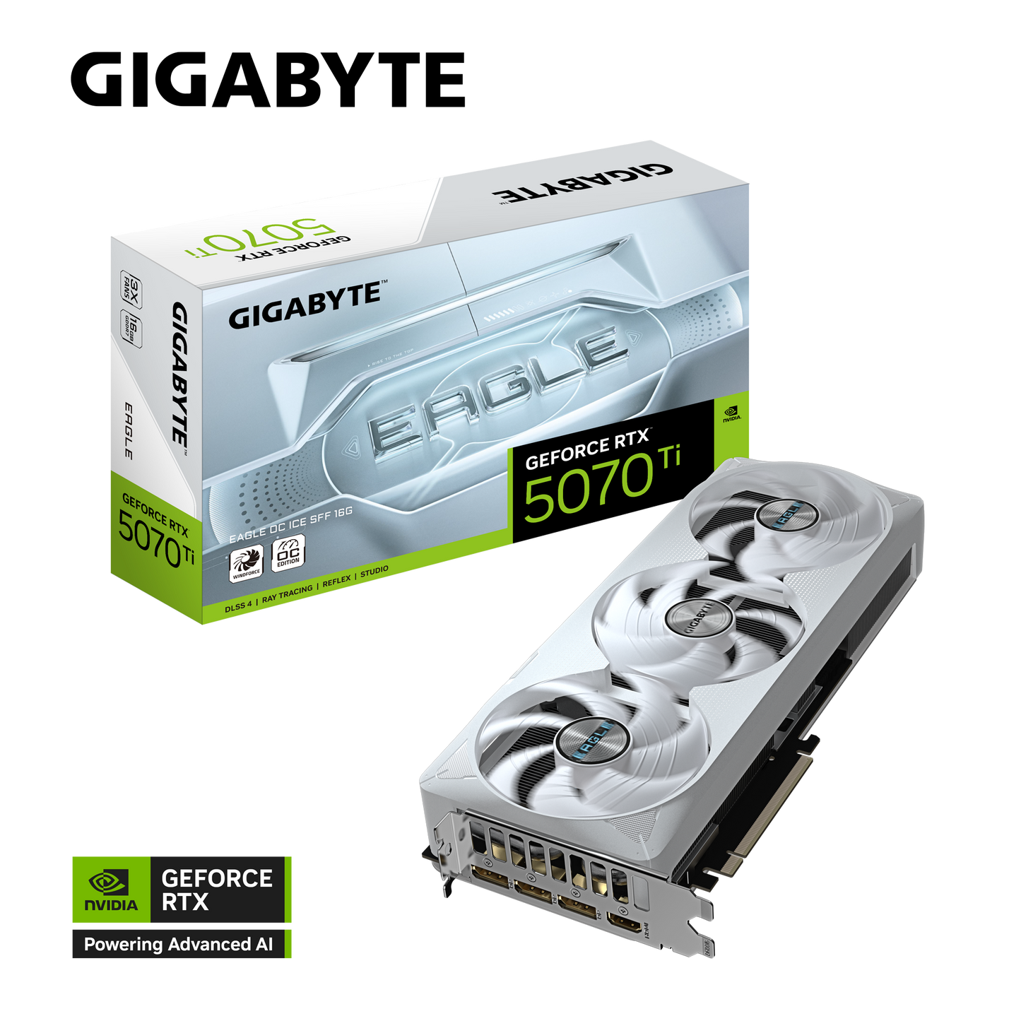 GIGABYTE EAGLE RTX5070 Ti GV-N507TEAGLEOC ICE-16GD Graphics Card