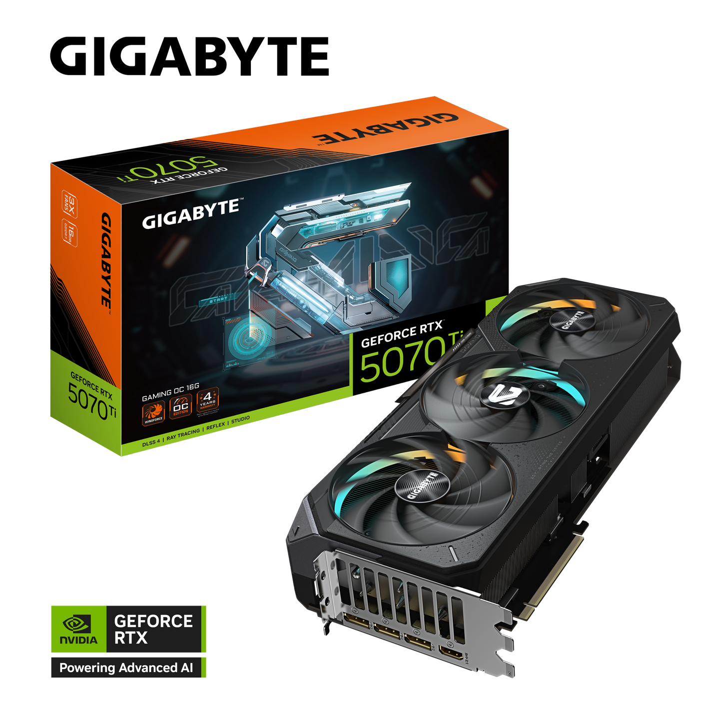 GIGABYTE GAMING RTX5070 Ti GV-N507TGAMING OC-16GD Graphics Card