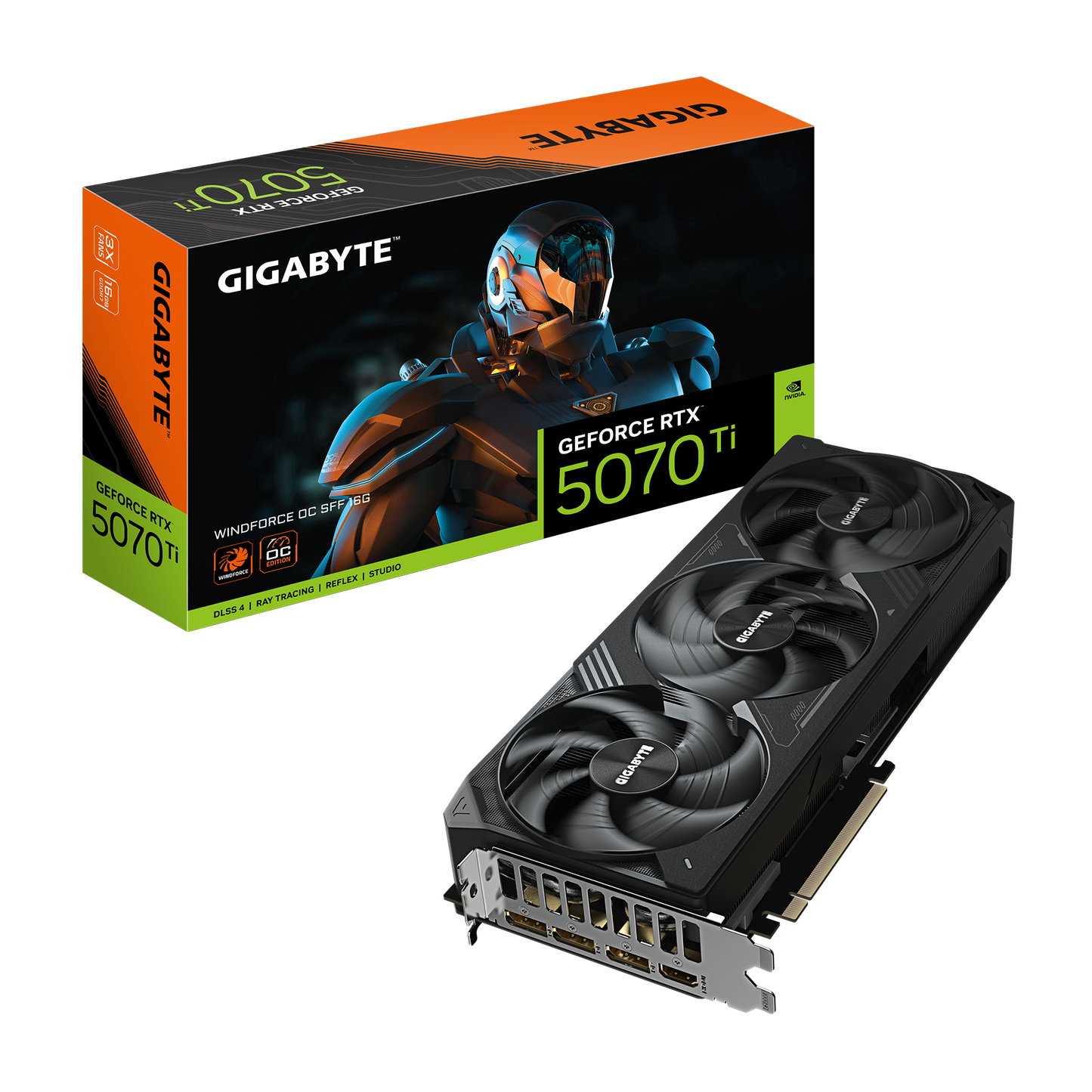 GIGABYTE WINDFORCE RTX5070 Ti	GV-N507TWF3OC-16GD Graphics Card