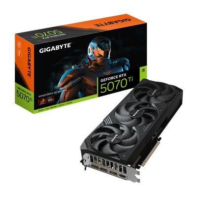 GIGABYTE WINDFORCE RTX5070 Ti	GV-N507TWF3OC-16GD Graphics Card