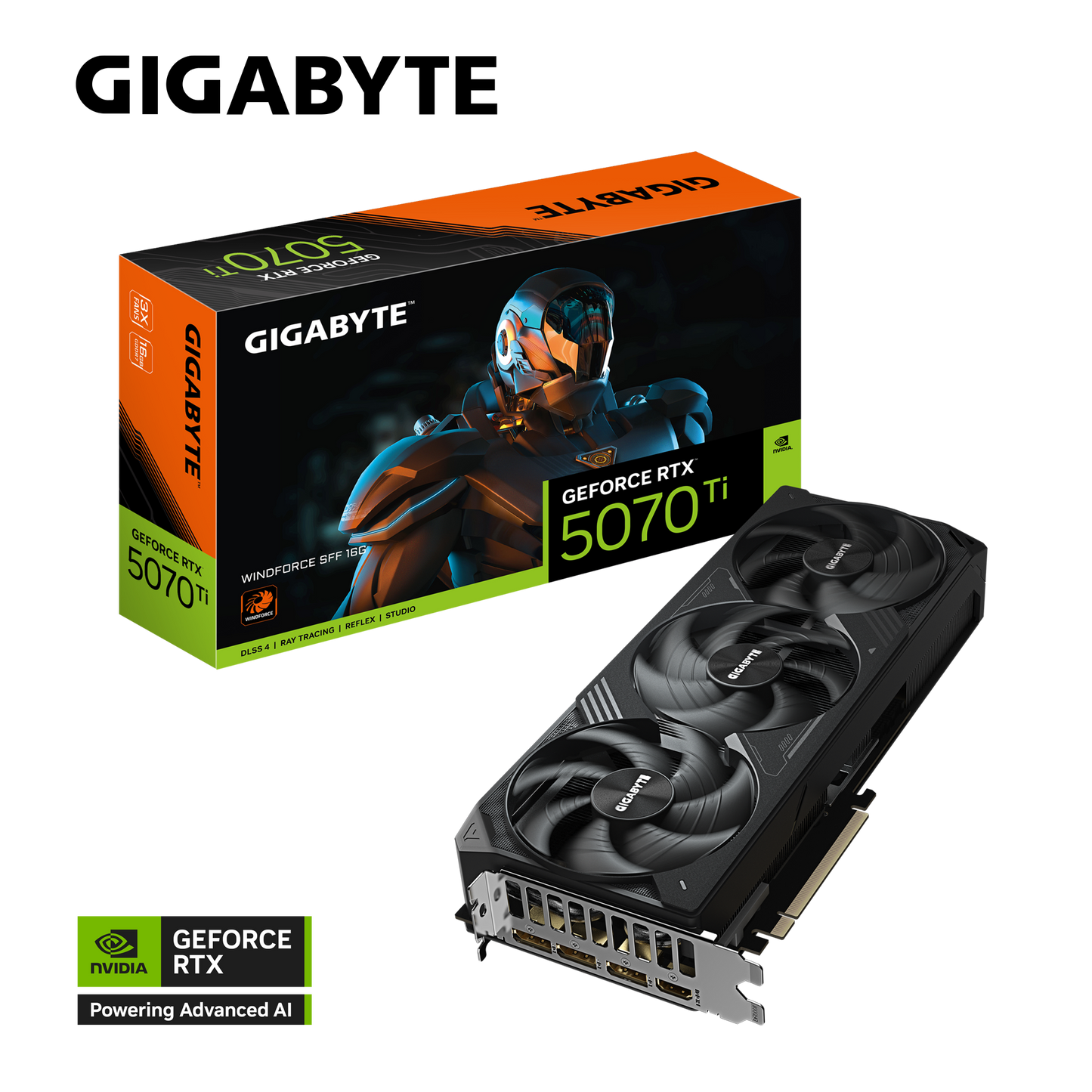 GIGABYTE WINDFORCE GV-N507TWF3-16GD Graphics Card