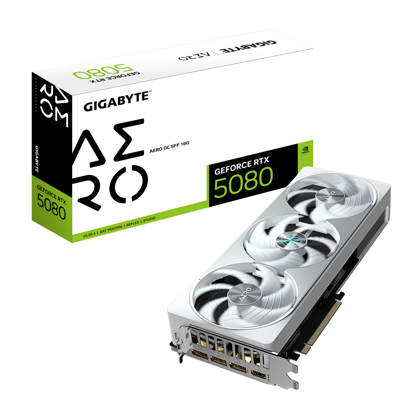 GIGABYTE AERO RTX5080 GV-N5080AERO OC-16GD Graphics Card
