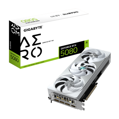 GIGABYTE AERO RTX5080 GV-N5080AERO OC-16GD Graphics Card